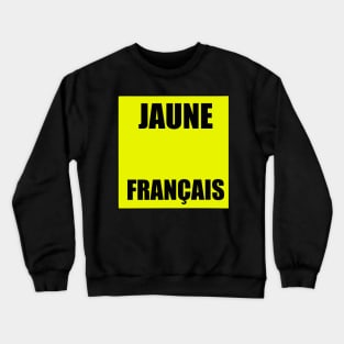 Yellow vest Crewneck Sweatshirt